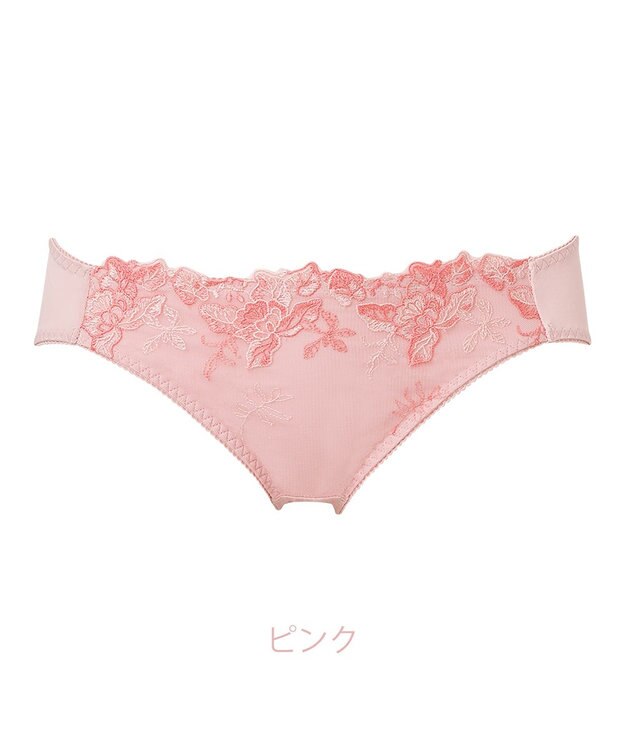 BRADELIS New York 【NuBra】レースエトワール ショーツ デザインヌーブラ ピンク