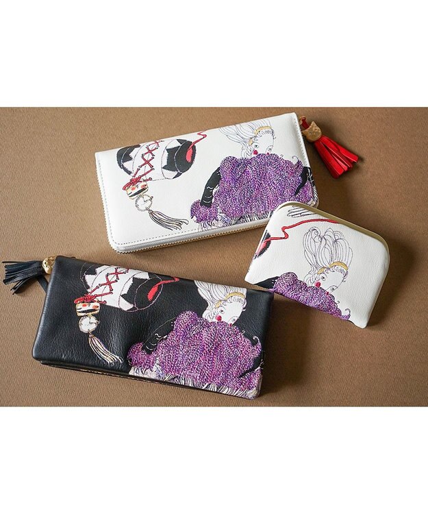 tsumori chisato CARRY 女優プリント ブラック