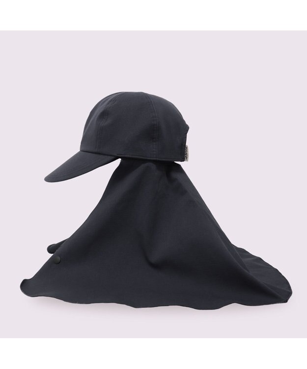ATRENA 体感-10℃ コカゲル ロングケープキャップ ブラック