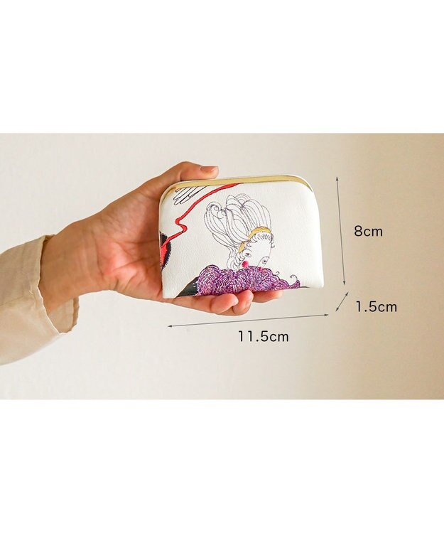 tsumori chisato CARRY 女優プリント ホワイト