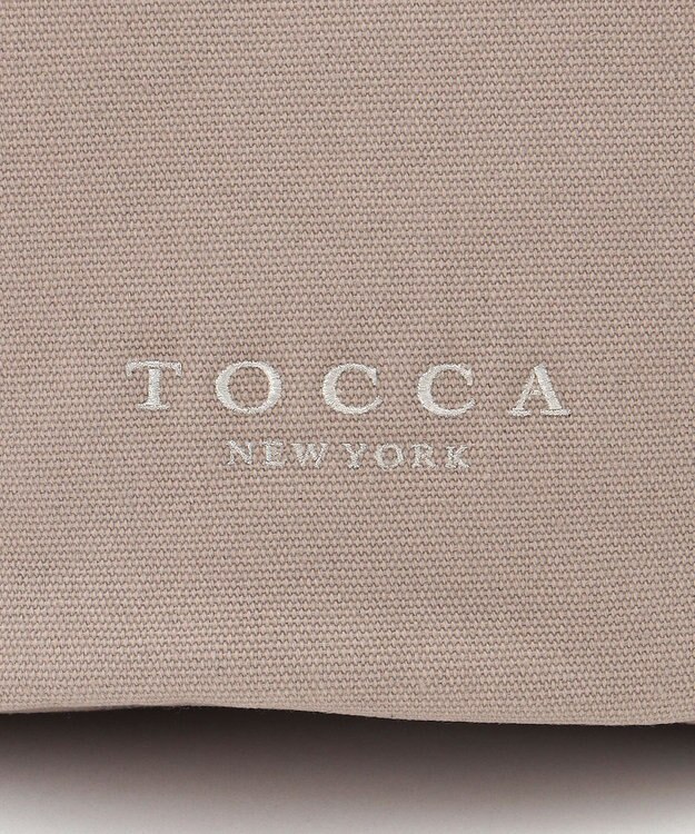 TOCCA RIBBON KNOT CANVASTOTE キャンバストート ベージュ系