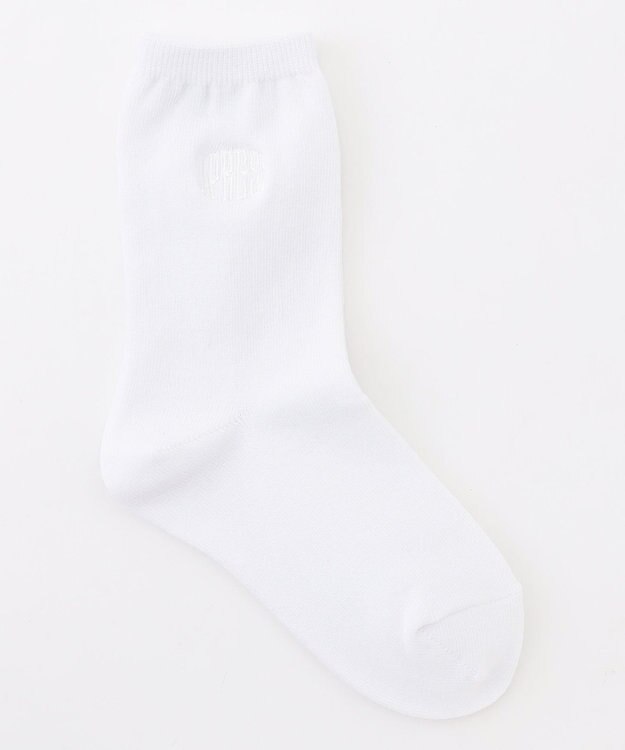 J.PRESS KIDS 【16-26cm】無地 ソックス ホワイト系
