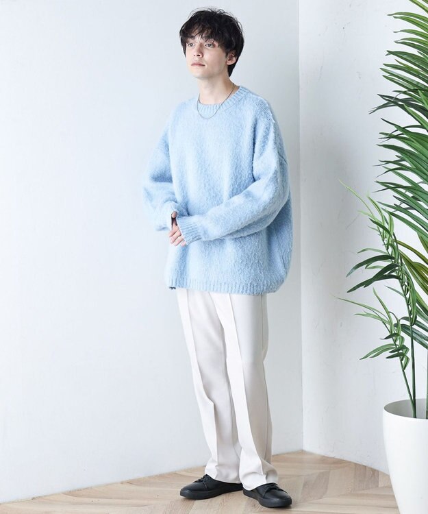 WEGO イージーケア　フレアスラックス ホワイトアイボリー