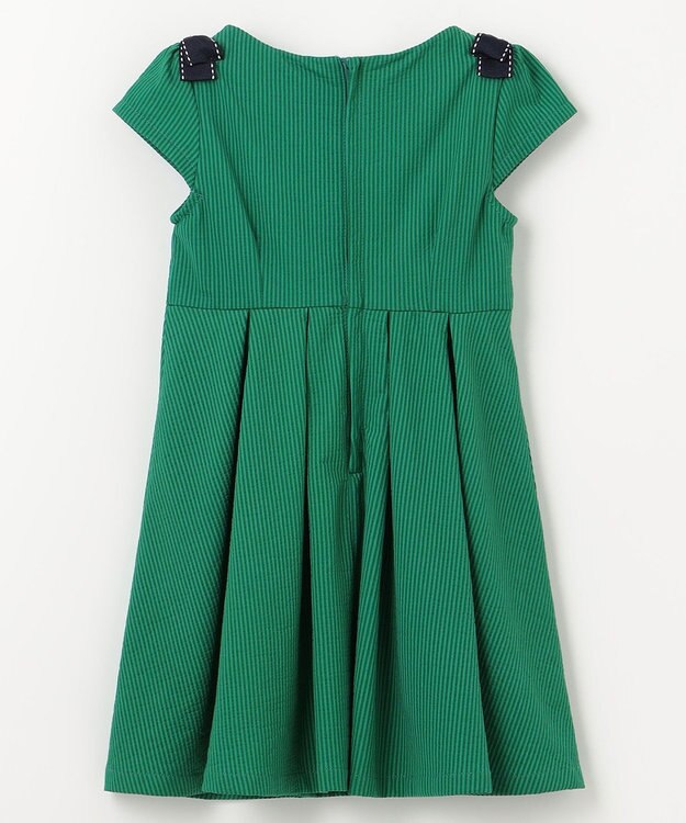 組曲 KIDS 【90-100㎝】ソロナタック ワンピース グリーン系