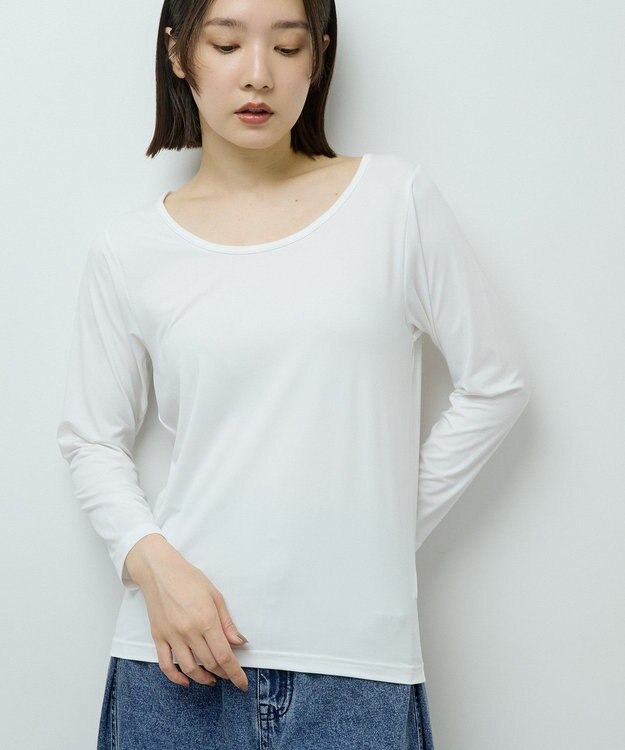 Green Parks ｉｎ　バレエネックインナー White