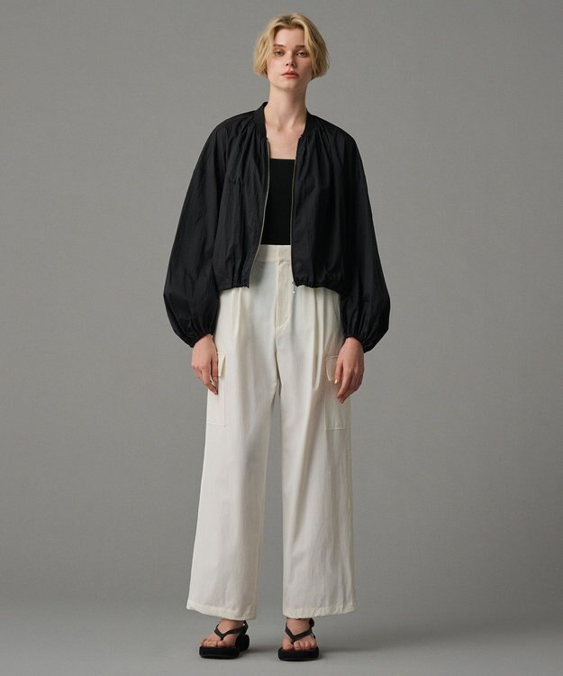 uncrave 【撥水・接触冷感・UVカット・洗濯機洗い可】マルチファンクションナイロン カーゴパンツ（uncrave STANDARD） ホワイト