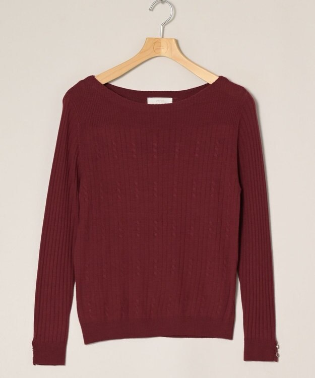 ONWARD Reuse Park 【any SiS】ニット秋冬 レッド