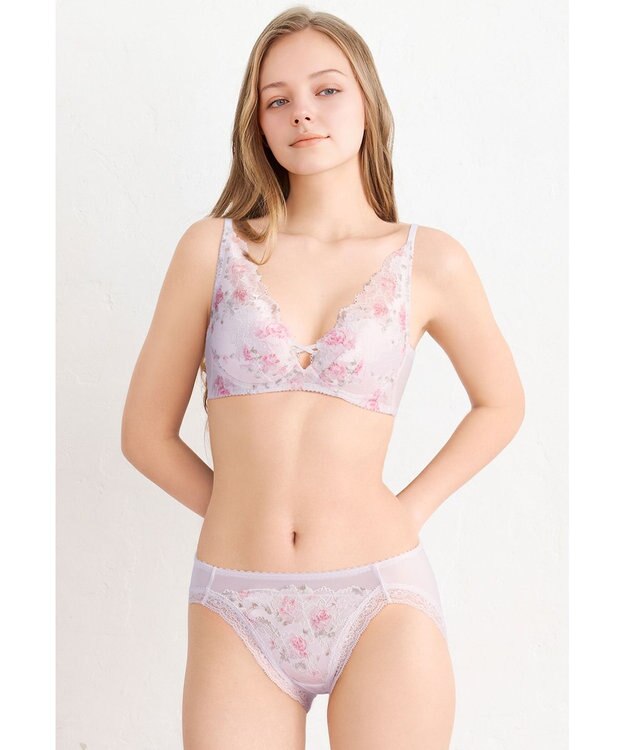 WACOAL ショーツ 【重力ケアブラ】 BXB194とペア はきこみ丈あさめ ナイロンベア天竺素材(バック) レディース PXB194 /ワコール シェルピンク