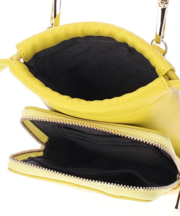 LANVIN en Bleu リベルテ スマホショルダー イエロー