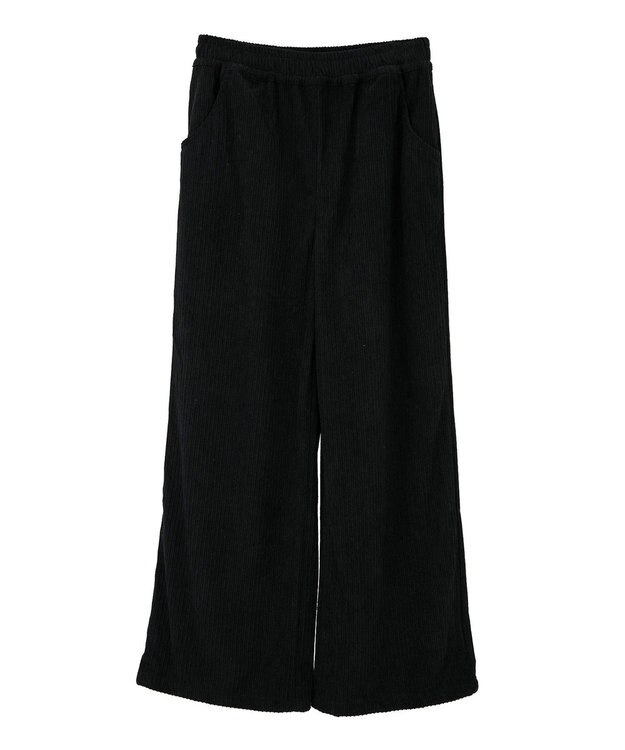 Green Parks ・ＥＬＥＮＣＡＲＥ　ＤＵＥ　コーデュロイイージーパン Black