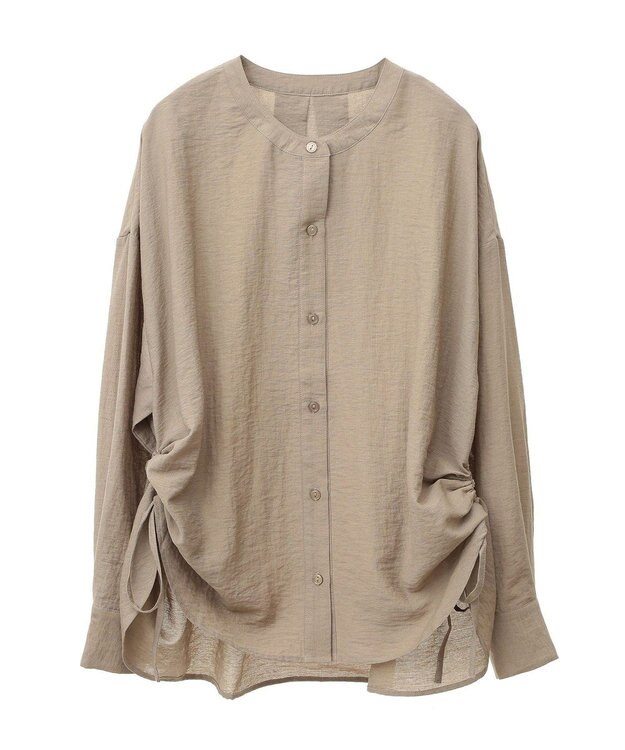 Green Parks ・ＡＮＤＳＥＡＲＣＨサイドドロストバンドカラーシャ Dark Beige