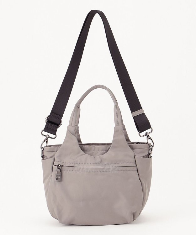 Y'SACCS 【Y’SACCS vous et】ラウンド2WAYミニトート グレー