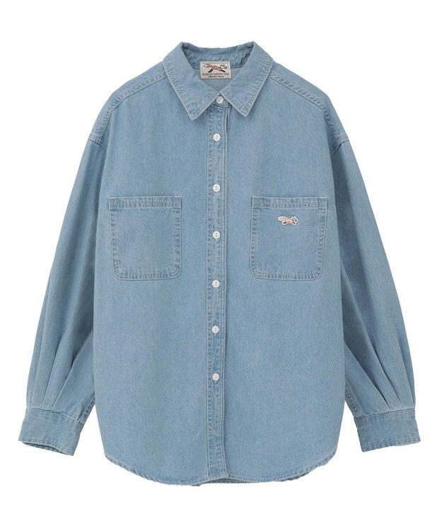 AMERICAN HOLIC 【PENNEY'S】ワークシャツ Light Indigo