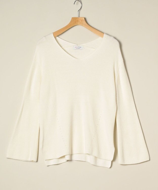 ONWARD Reuse Park 【any FAM】ニット春夏 ホワイト