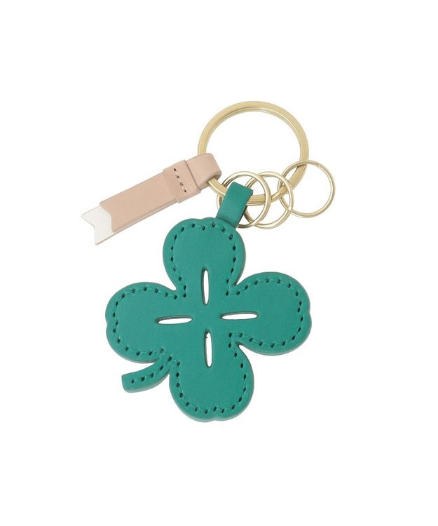genten クアドリフォリオ キーホルダー エメラルド