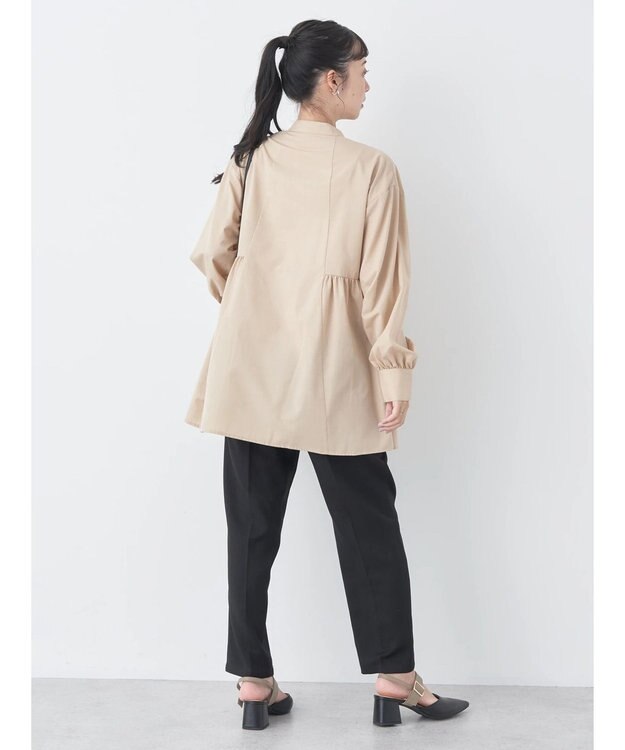 earth music&ecology テーパードパンツ Black