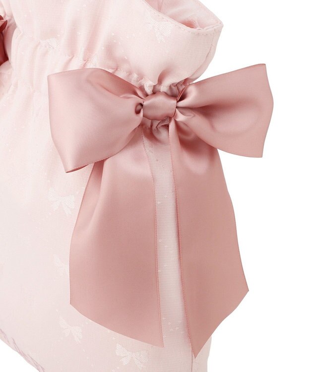 Maison de FLEUR リボンジャカードダブルリボントートバッグ Pink