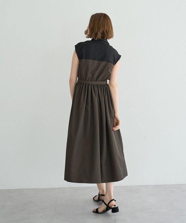 YECCA VECCA ドッキングワンピース Dark Brown