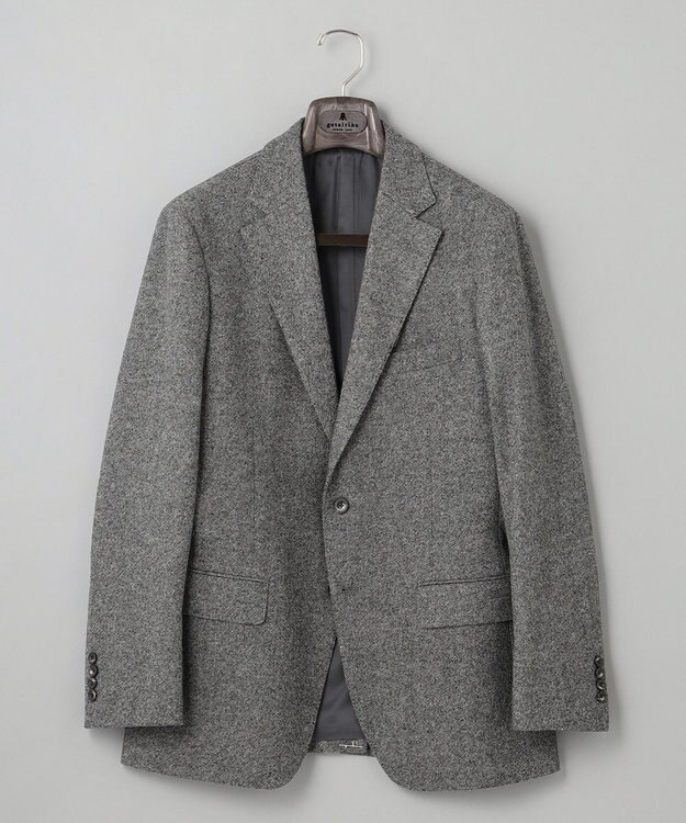 GOTAIRIKU RENEWOOL_CASHMEREセットアップ対応ジャケット ライトグレー系8