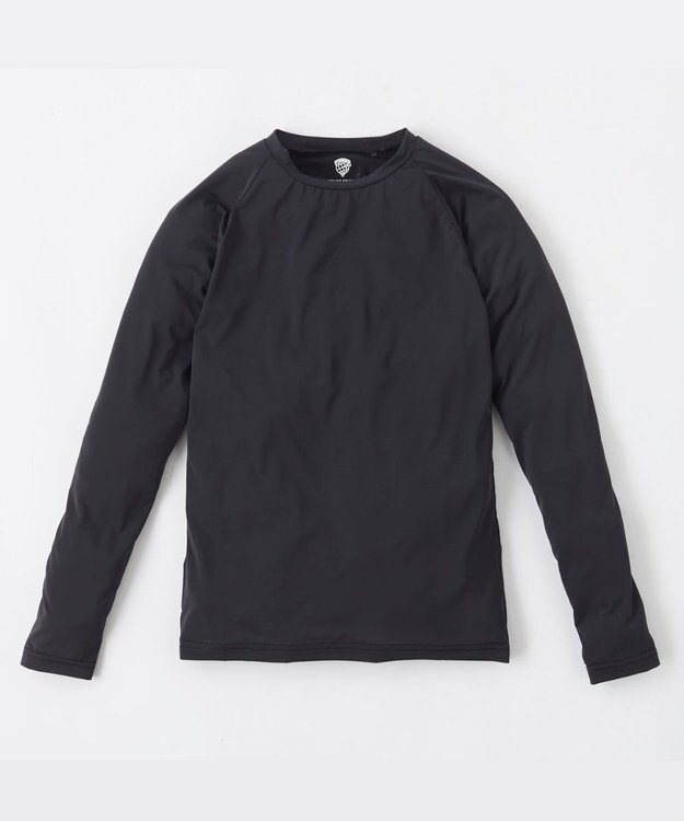 BEAMS SCHOOL 長袖クルースポーツインナー ブラック