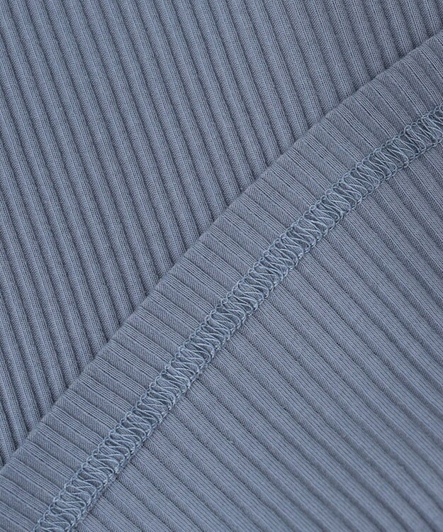 組曲 KIDS 【110-140㎝】 セーラーカラー リブトップス サックスブルー