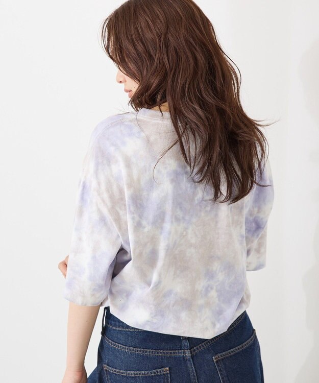 AMERICAN HOLIC 【WEB限定】タイダイ染めTシャツ Purple