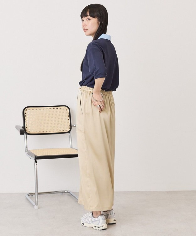 AMERICAN HOLIC 【マルチ機能】カノコポロシャツ Navy