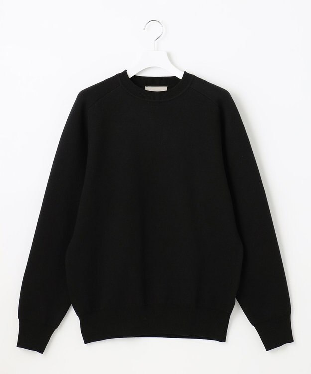 UNFILO MENS MOVE TEX クルーネック ニット ブラック系