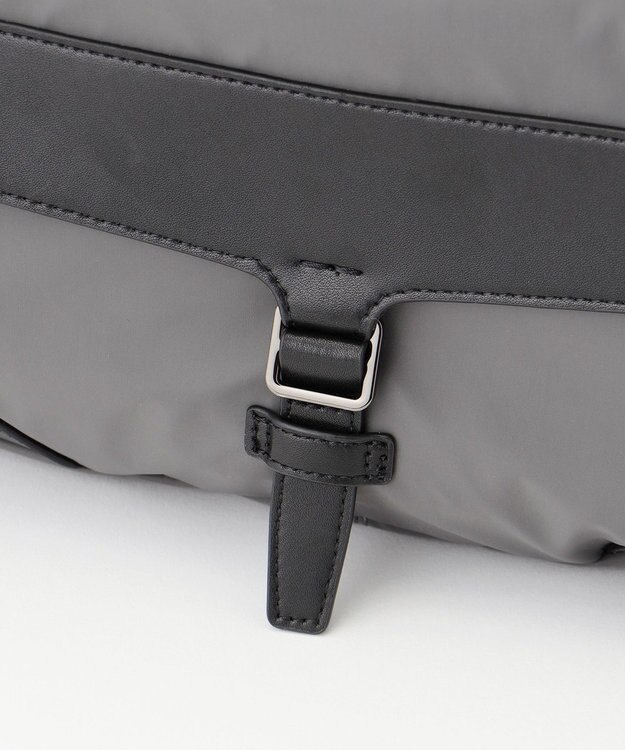 Y'SACCS ミリタリーフラップショルダー　Mサイズ ダークグレー