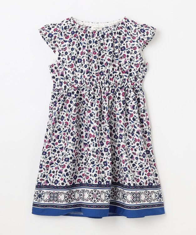 ANY KIDS 総柄 サマーワンピース モロッカン