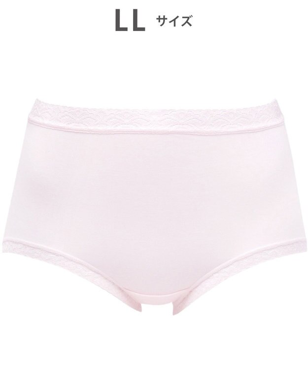 WACOAL 【ディアヒップ】 ショーツ はきこみ丈ふかめ 綿混(身生地) ヒップを包みこむフィット感 やさしいはきごこち PPA112 /ワコール ピンク