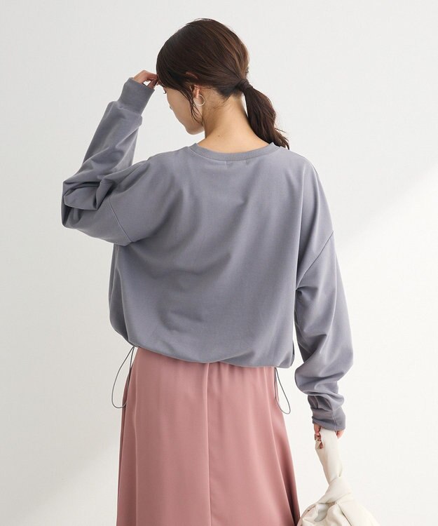 Green Parks リメイク風ナイロンドッキングプルオーバー Gray