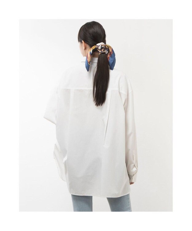 UNBILLION カカトゥ kakatoo / マリンガーランド柄シルクスカーフ ネイビー