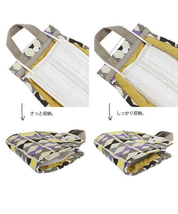 ROOTOTE 6779【マスクケース】/ CJ.withROO.マスクト.パターン-C 05：リボン