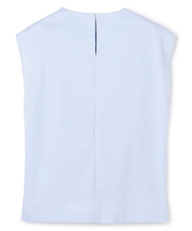 BEIGE， AFGHA / コットンドレープ スムーストップス Sax