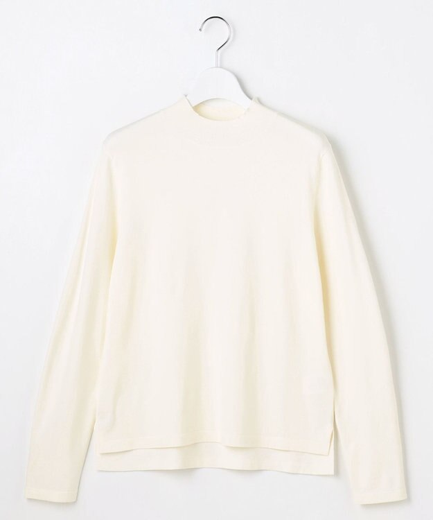 J.PRESS LADIES 【人気のため新色追加】PRINCE ハイネック ニット オフ系