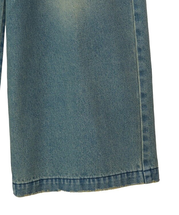 Green Parks ＥＧＯＩＳＴブリーチデニムカーゴパンツ Indigo