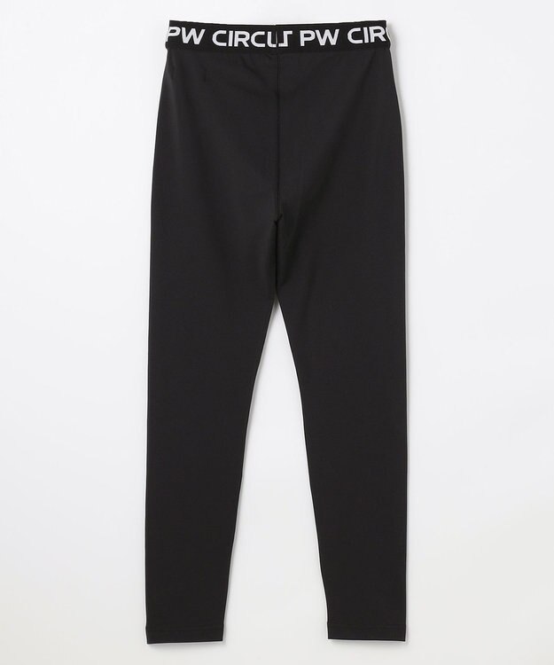 PW CIRCULUS 【WOMEN】裏起毛レギンスパンツ ゴルフウェア レディース ブラック系