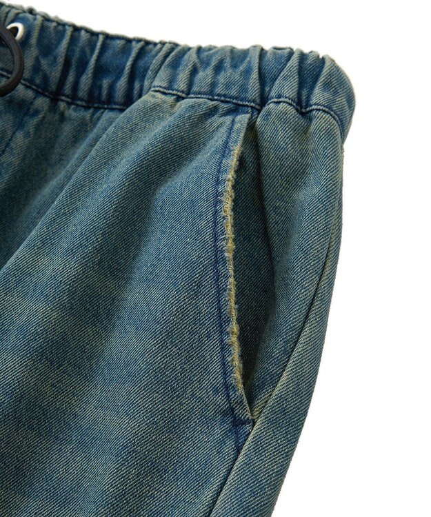Green Parks ＥＧＯＩＳＴブリーチデニムカーゴパンツ Indigo