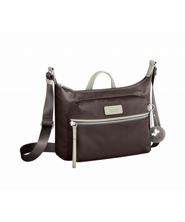 ACE BAGS & LUGGAGE kanana project PJ-15 ライトリーバッグ 舟形ショルダー 17371 カナナプロジェクト 軽量 マホガニーブラウン