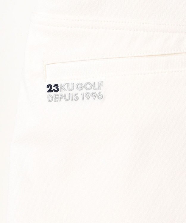 23区GOLF 【MEN】【ストレッチ】アポロテックストレッチハーフパンツ ホワイト系
