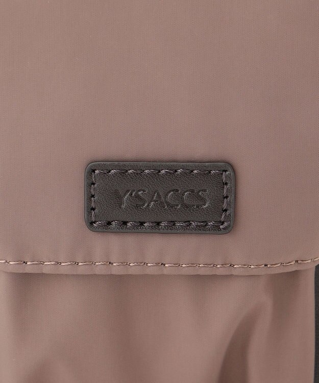Y'SACCS ミリタリーフラップショルダー　Mサイズ チョコ