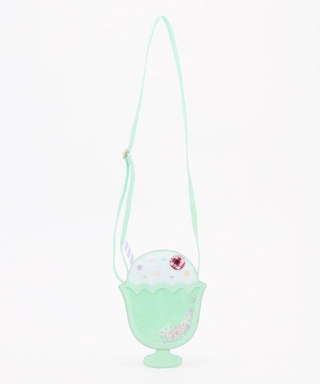 ANY KIDS シャラシャラショルダーバッグ ミント（フロート）