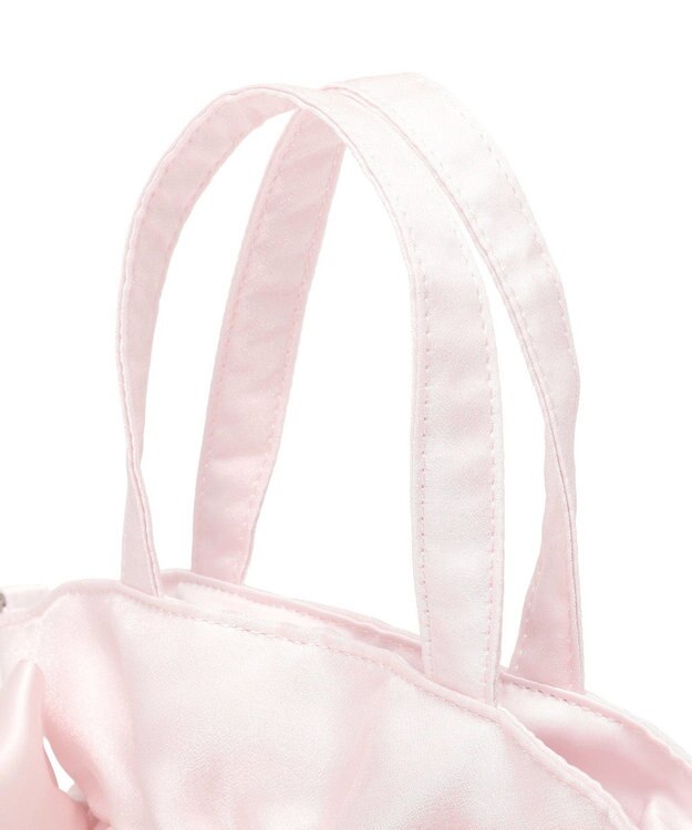 Maison de FLEUR オーガンジーダブルリボン2Wayトートバッグ Light Pink