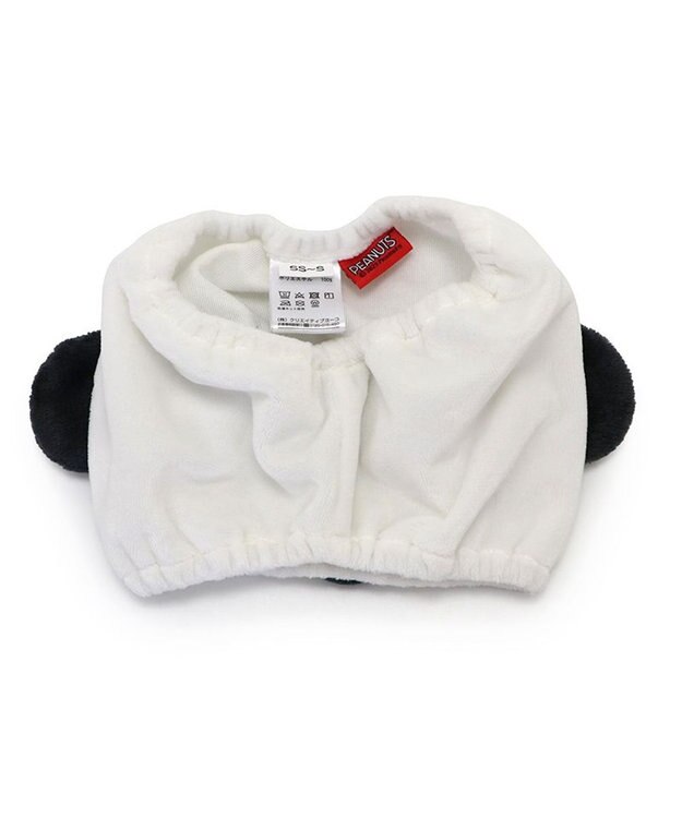 PET PARADISE  スヌーピー フェイススヌード【4S~３Ｓ】【SS~Ｓ】 白～オフホワイト