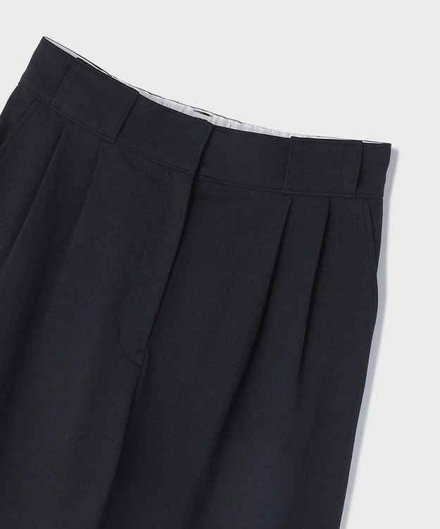 GRACE CONTINENTAL ストレッチワイドパンツ ブラック