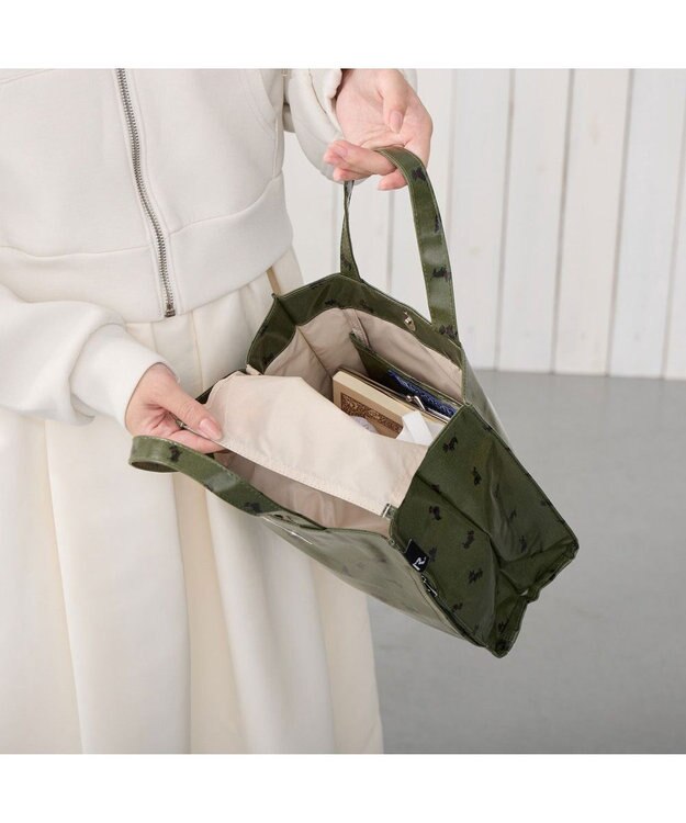 ROOTOTE 3601【ラミネート加工 正方形型】 EU.スクエア.ラミネート-S 02：グランパ