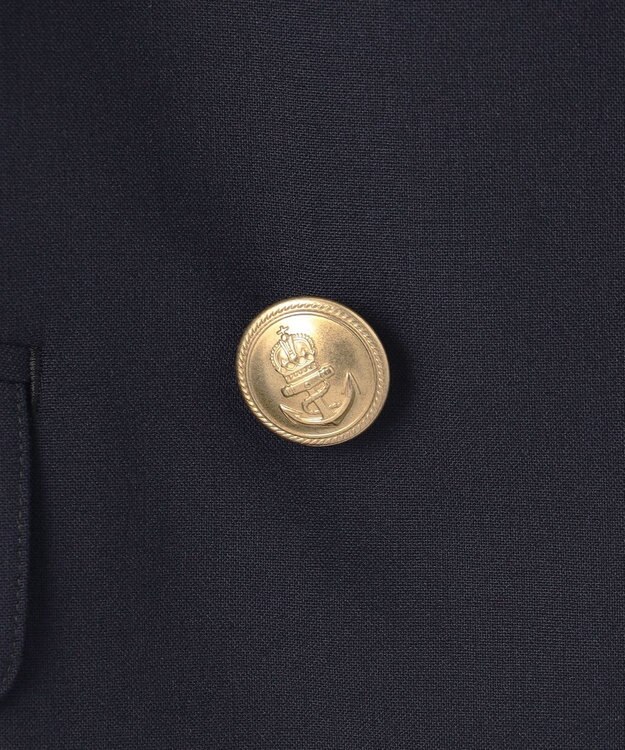 J.PRESS LADIES ANASTASIAトロ ダブルジャケット ネイビー系