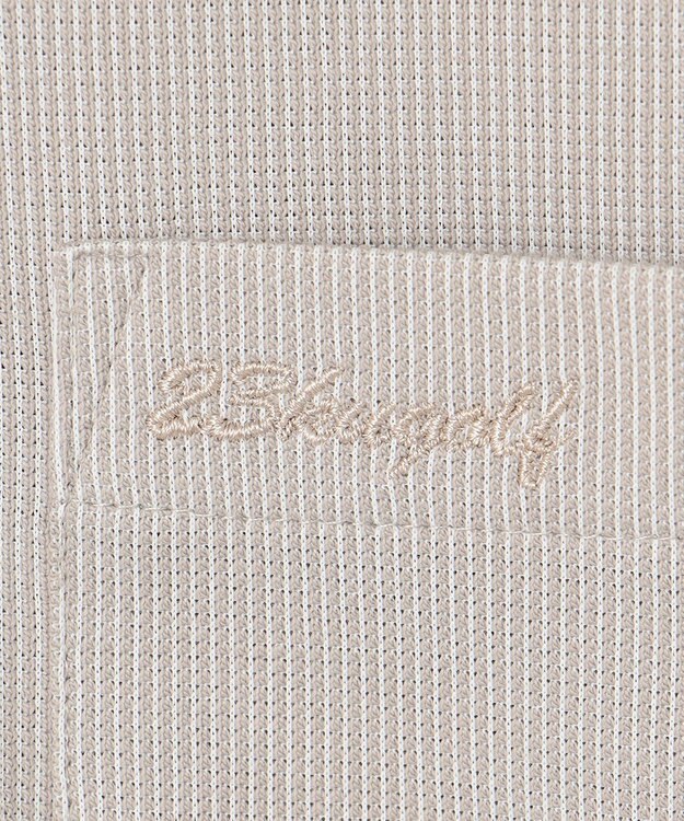 23区GOLF ギフトにもお勧め！【WEB限定】ベーシックポロシャツ ライトグレー系