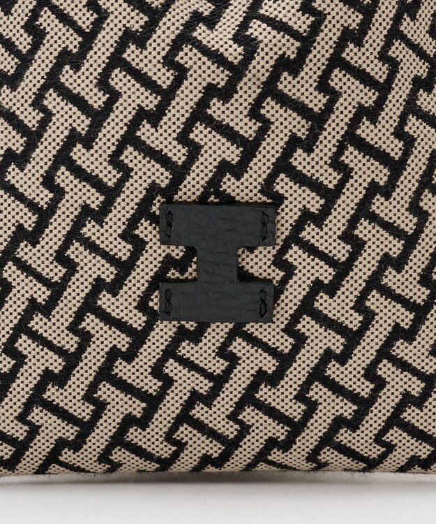IACUCCI モノグランマ ポーチ JACQUARD/CERVO ブラック